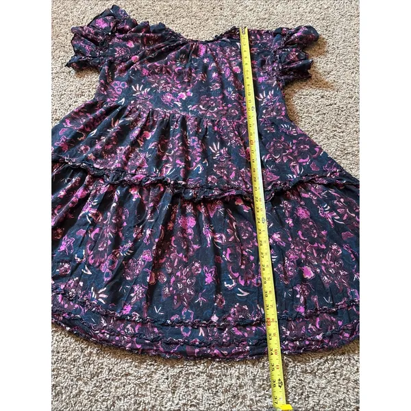 the Ulla Johnson Fawn Tiered Ruffle Cotton Mini Dress Size 10 - Image 8