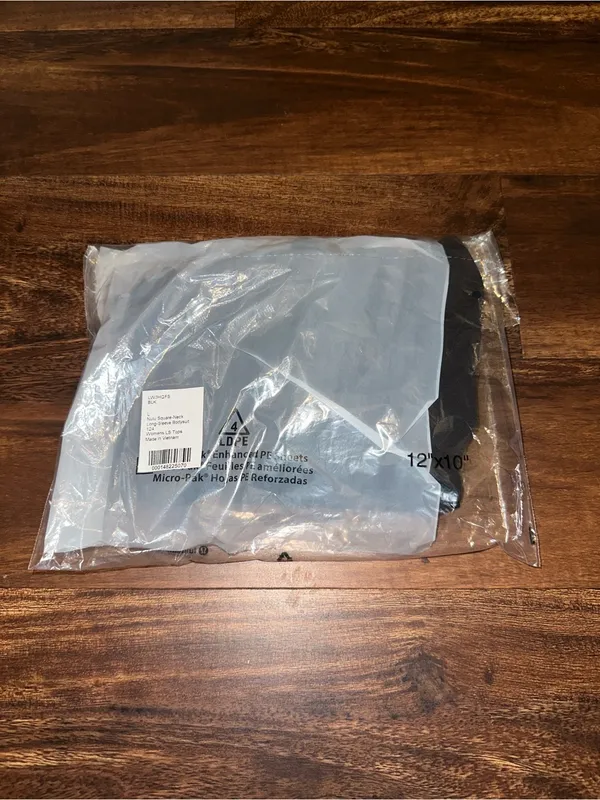 NWT Lululemon Black Wundermost Ultra-Soft Nulu Square-Neck Long-Sleeve Bodysuit - Image 8