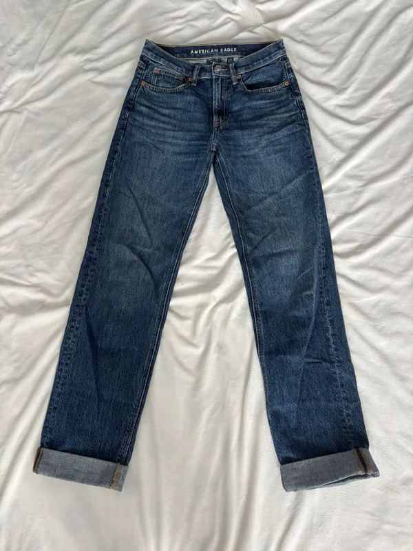 Low rise Straight Leg Jeans - Image 2