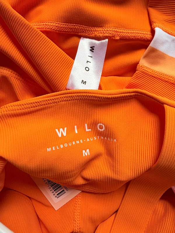 WILO Melbourne NWT Orange Activewear Set Size M Size M - Image 4