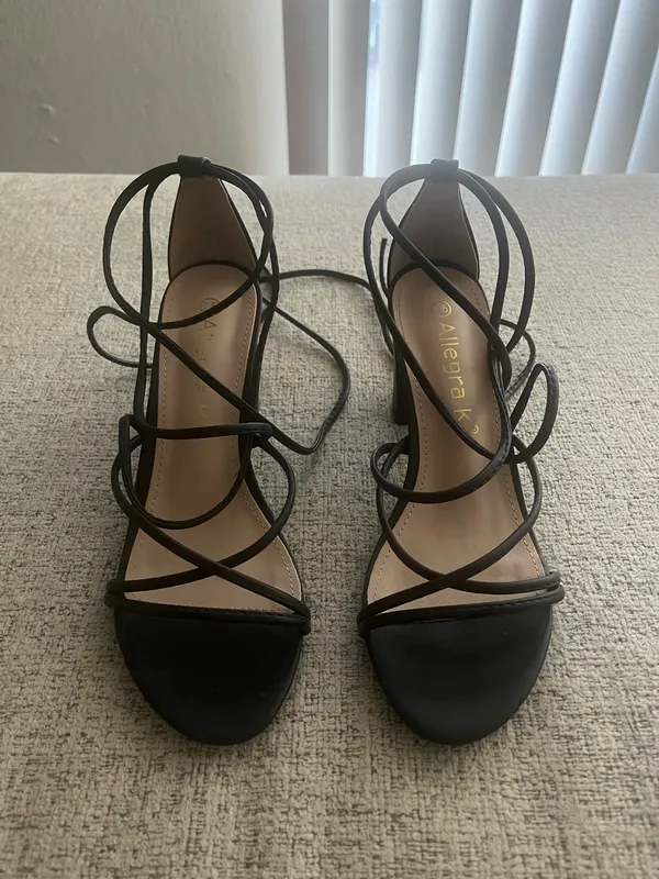 Allegra K Heels Black - Image 5
