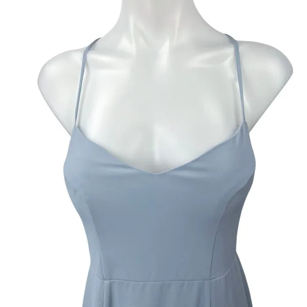 Show Me Your Mumu Godshaw Goddess Blue Maxi A-line Bridesmaid Dress Gown Size S - Image 6