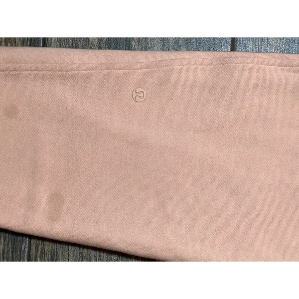 Lululemon Scuba High-Rise Jogger Peach Satin Cotton Fleece Sweatpants Size‎ 6 - Image 10