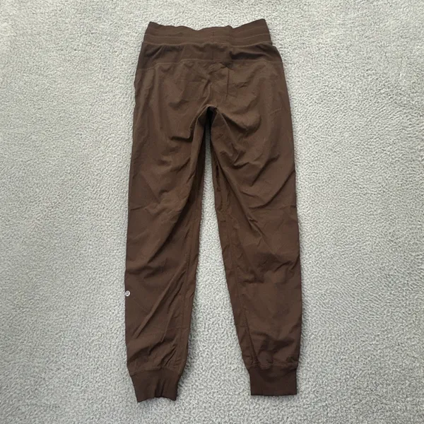 Lululemon Dance Studio Mid Rise Jogger Pants Java Brown Athletic Women's 4 x 28 - Image 2