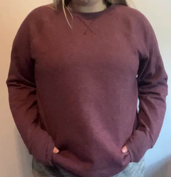 Champion Vintage  Purple Crew Neck - Image 4