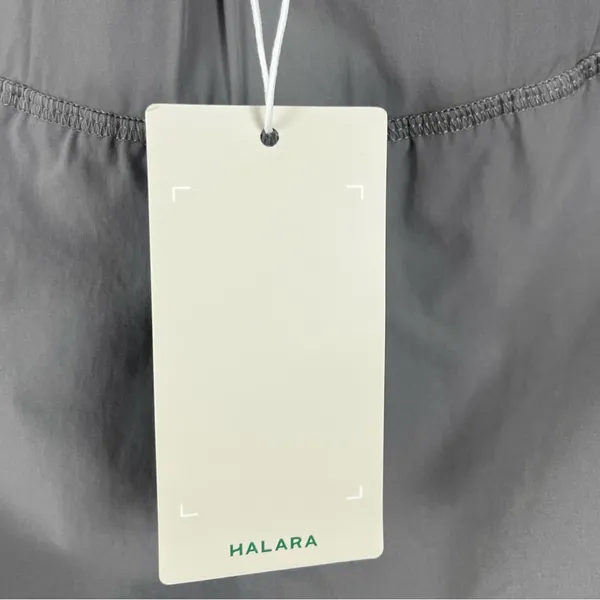 HALARA Gray Elastic Pull On Waist High Rise Joggers Small Gym Workout Casual - Image 5