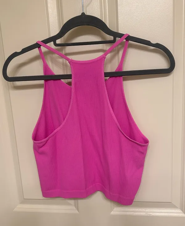 Altar'd State Pink Crop Tank Athletic Top - Image 2