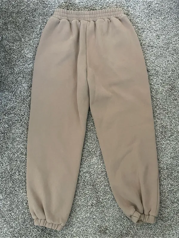 Unisex COMFRT Cloud Sweatpants Latte Size M Tan Size M - Image 6