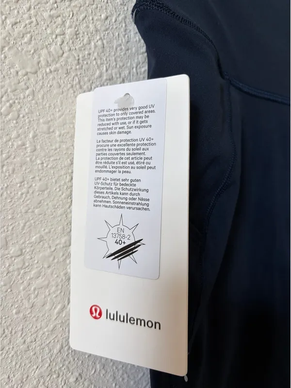 Lululemon Fast and Free HR Short 6" Inseam Pockets True Navy Size 6 Run Sporty - Image 4