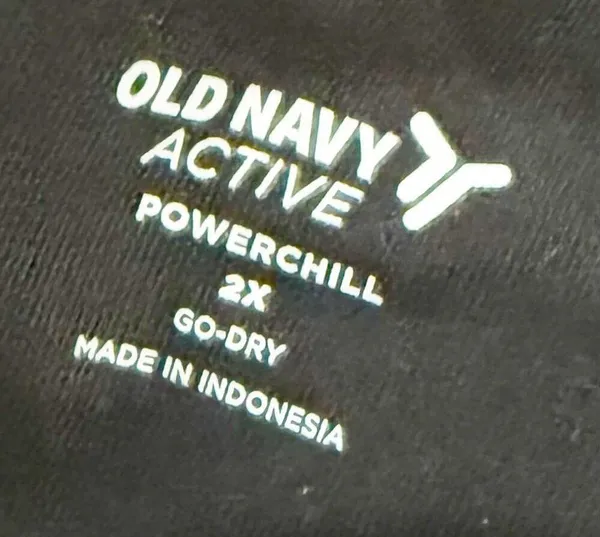 OLD NAVY | Active Powerchill Bodysuit Jumpsuit Go Dry Cami 7/8 Black Yoga | 2X - Image 12