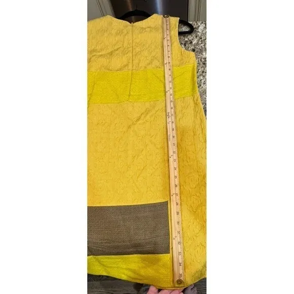 vintage Piazza Sempione sleeveless shift dress Size 42 US 12-14 Linen - Image 10