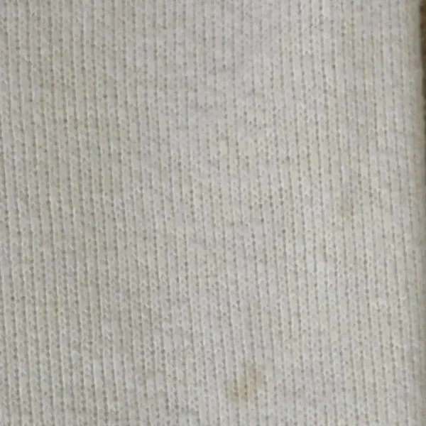 F. H. Clothing Off White Cotton Mock Neck Boxy Pullover Womens Sweater SZ L - Image 10
