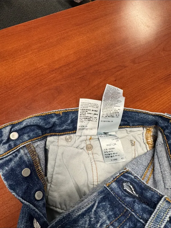 Levi Strauss 501 jeans size 27 // 082345 - Image 2