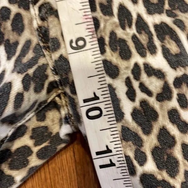 American Eagle leopard high rise jegging jean 4 - Image 9