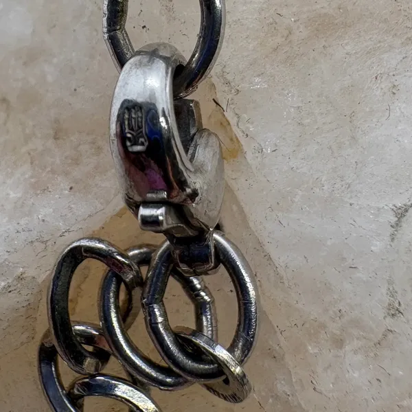 James Avery Sterling Silver Charm Bracelet 7 Inch Curb Link 925 4.84g - Image 7