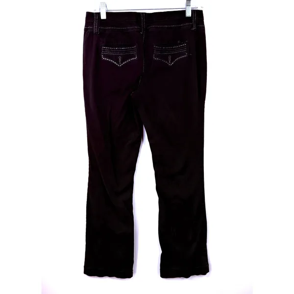 BKE Casuals Women's Black Mollie Bootcut Pants Size 27 - Image 5