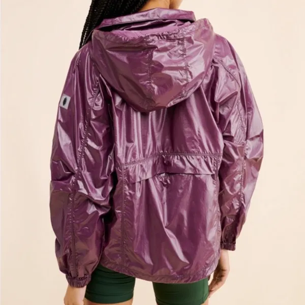 FP Movement Spring Shower Packable Solid Rain Jacket - Image 2