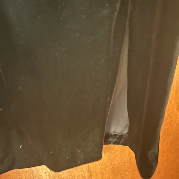 Vintage Scala 100% Silk‎ Formal Gown With Velvet and Sequins Size Medium - Image 8