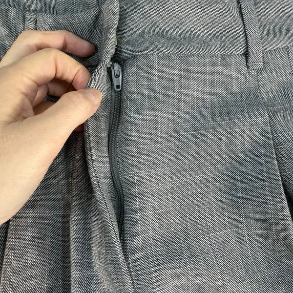 Old Navy XXL Tall Extra High Waisted Taylor Super Wide‎ Leg Trouser Suit Pants - Image 6