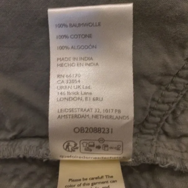 Pilcro and the Letterpress Anthropologie corduroy shirt jacket large gray - Image 8
