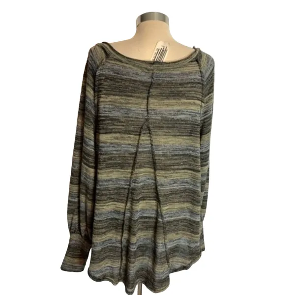 Free people‎ Carolina Hacci striped tunic top - Image 4
