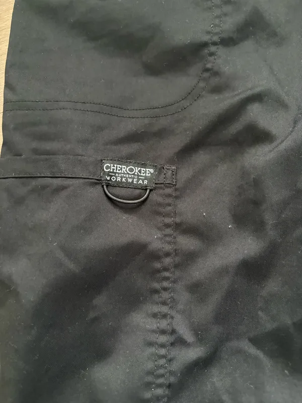 Cherokee Scrub Pants Women’s Black - Image 2