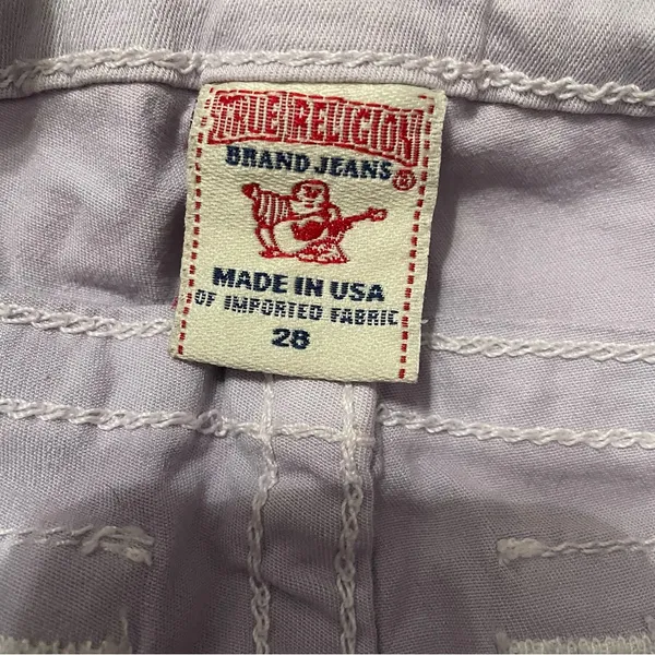 True Religion‎ Keira Purple Cutoff Shorts - Image 4