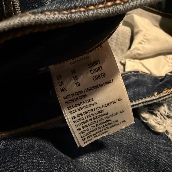 American Eagle Outfitters Blue Denim Jeans - Image 4