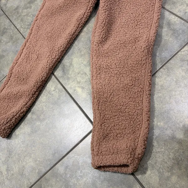 Skims teddy joggers in tigers eye Sz S Comfy Casual Lounging - Image 6