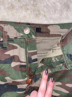 Forever 21 NWT camo denim mini skirt - Image 5