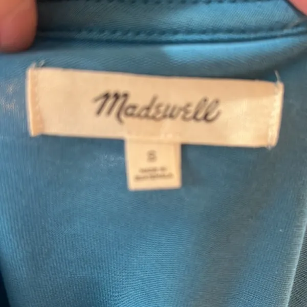 Madewell blue short sleeve t-shirt - Image 6