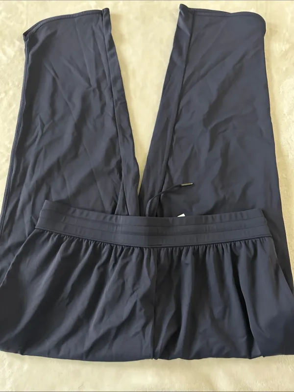 HALARA Navy Athletic Drawstring Pants - Image 4