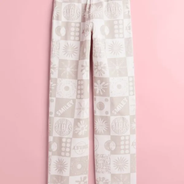 H&M Patterned Twill Pants - Image 4