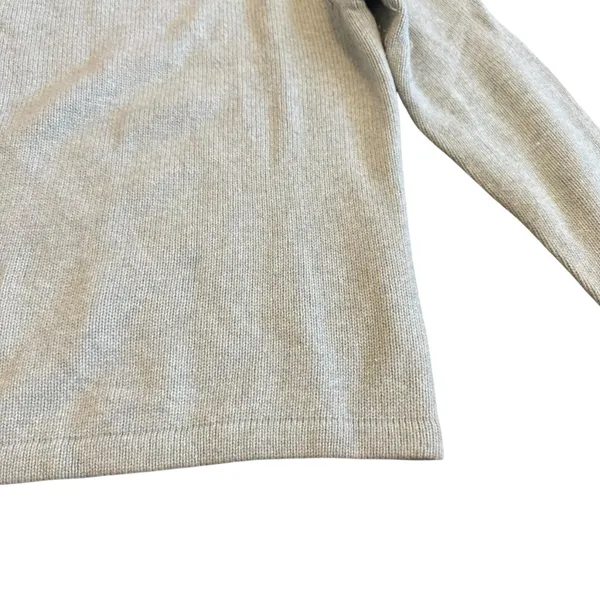 J. Crew Always Light Blue Merino Wool Pullover Sweater Mock Neck Cozy Sz Small - Image 5