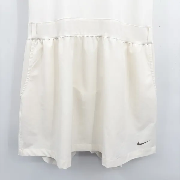 Nike Womens White Dri-FIT Tour Performance Golf Pickleball Polo Dress Size S - Image 3