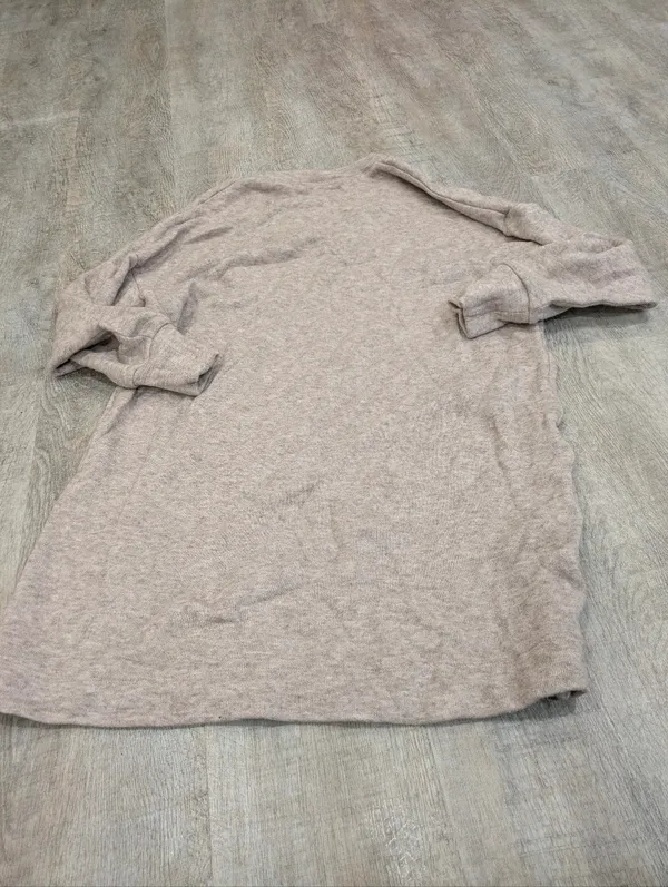 DREW Tan V-Neck Sweater Size Medium - Image 3