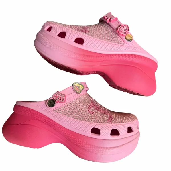 Crocs x Juicy Couture Bae Platform Clog Size 9 - Image 4
