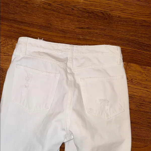 Alexandra wang denim white distressed jean pant 29 cult - Image 10
