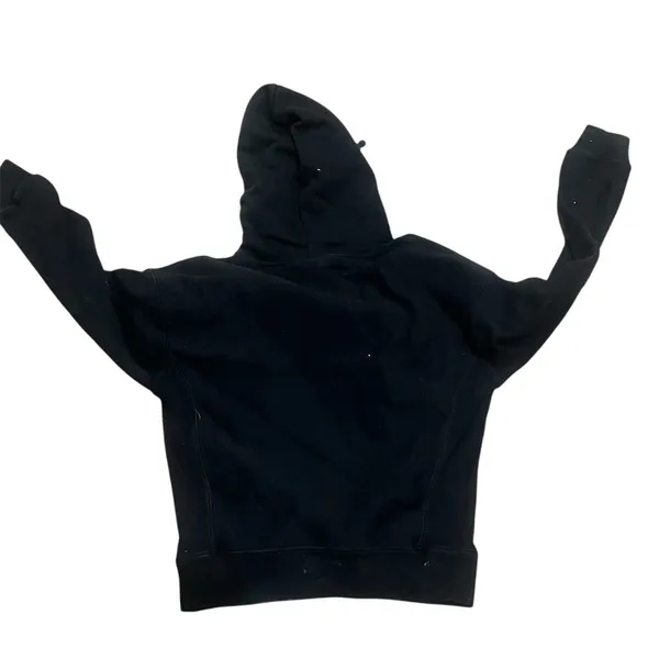 Champion Girls' Full Zip Hoodie Black XS Long Sleeve Casual - Image 5