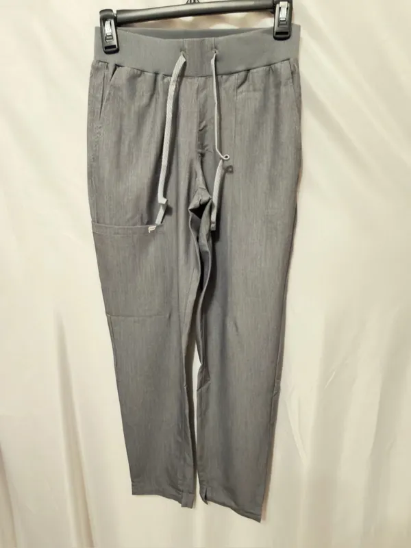 Women’s XXS fabletics gray scrub pants - Image 2