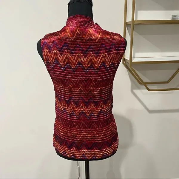 Nicola Vintage Crinkle Tank Top XL - Image 5