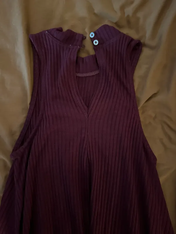 Burgundy Dress - Image 2