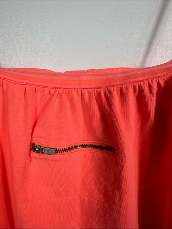 Free People‎ Hot Shot Tube Onesie Neon Coral Size Small Strapless SOLD OUT - Image 8