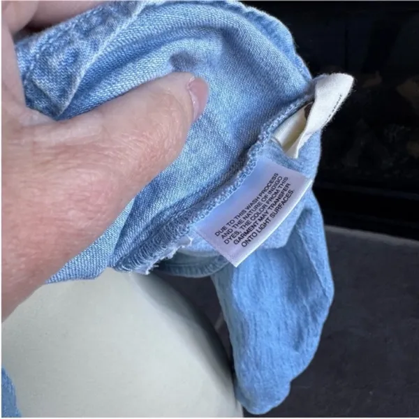 Madewell Sky Blue Button Down Shirt - Image 13