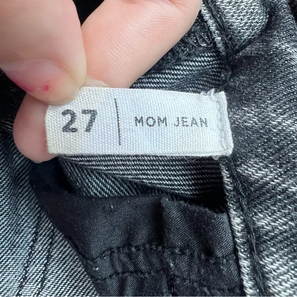 PacSun Black Mom Fit High Waist Jeans - Image 8
