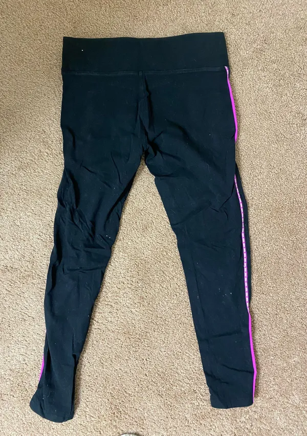 Pink Yoga Pants Size M - Image 2