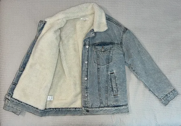 PacSun Fleece Lined Jean Jacket - Image 2