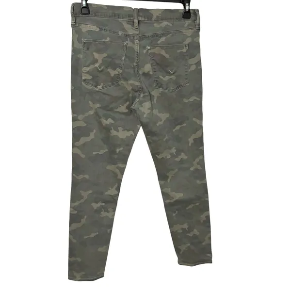 Hudson Barbara Super Skinny Camo Jeans Women's Size 31 Stretch - Image 12