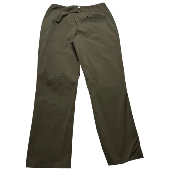 ✨ Halara Wide Leg Stretch Pants‎ Olive Green High Rise Comfy Lounge Active L ✨ - Image 3