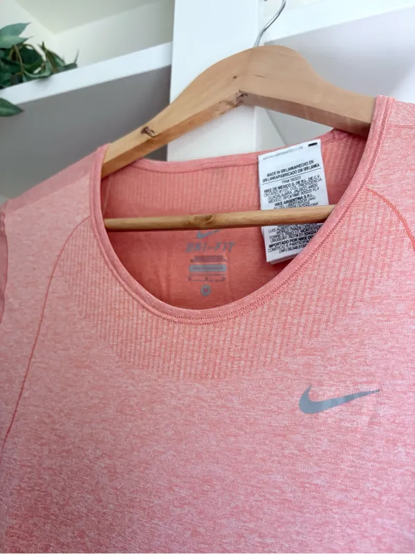 Nike Women's Coral Long-Sleeve Athletic Top - Image 3